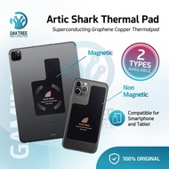 TERLARIS OAKTREE ARCTIC SHARK HEATSINK GRAPHENE COPPER PAD PENDINGIN HP | COD