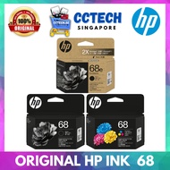 ORIGINAL HP 68 | HP 68e Black Tri-Color Ink Cartridge - SG Ready Stocks