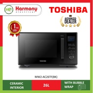 TOSHIBA 26L MW2-AC26TF(BK) Microwave Oven Grill Bake Convection Oven 微波炉烤箱 （KETUHAR)