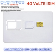 【Lulyarmi】 OYEITIMES Writable Blank 4G VoLTE ISIM/USIM FDD WCDMA GSM Mini Nano 2FF 3FF 4FF SIM Chip 