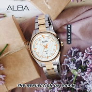 นาฬิกาข้อมือผู้หญิง ALBA Signa รุ่น AH7AX4X1 หน้าปัดสีขาว AH7AX6X1 หน้าปัดสีเขียว AH7AX8X1 หน้าปัดสีชมพู AH7AY1X1 หน้าปัดสีฟ้า ขนาดตัวเรือน 34 มม.