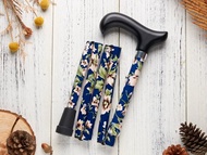 繽紛生活折疊手杖 - 杜鵑藍 長輩生日禮物/登山杖/可攜帶出國