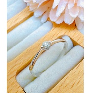 750白金钻石戒指｜750 White Gold Diamond Ring