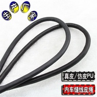 Simple and Stylish New Style Women's Sheepskin Rope Style Decorative Rope Apparel Strip Belt Leather