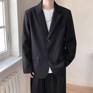 สไตล์ลําลองผู้ชายเสื้อสูทเกาหลี Light Maturity แฟชั่นฤดูใบไม้ผลิฤดูใบไม้ร่วงใหม่หลวม Mens Blazer Coa