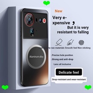 Nubia z80ultra Phone Case z80ultra Car Magnetic Frosted Shock-resistant Premium