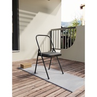 Folding chair Yoga Chair Thickened Iyengar Yoga Chair PU Surface Yoga Yoga Chair Auxiliary Chair Ass