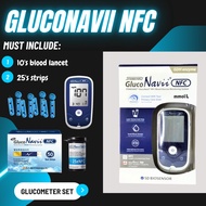 Gluconavvi NFC Starter Kit Machine Glucometer Complete Set FREE ALCOHOL PAD 🔥