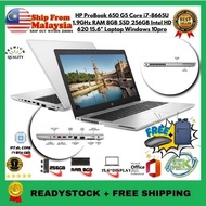 HP ProBook 650 G5 Core i7-8665U 1.9GHz RAM 8GB SSD 256GB Intel HD 620 15.6" Laptop Windows 10pro
