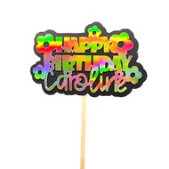 Customise Name | CT09 Birthday Topper | THE CAKE SHOP