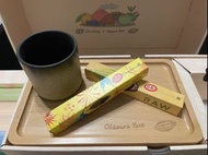 [限量非賣品] 1套 KitKat Chocolatory x Okamura Yura 日式陶瓷杯 木盤 套裝 禮盒 珍藏限定版 🇯🇵🍵