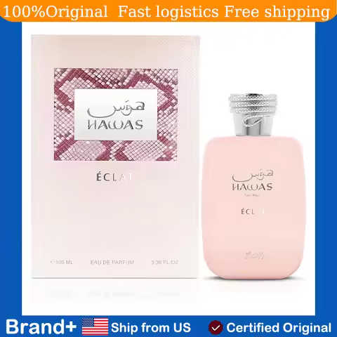 Original Arabic Perfume Rasasi Hawas Eclat for Women Eau de Parfum Spray, 3.4 Ounce Arabian women's