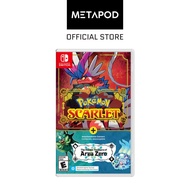 Nintendo Switch Pokemon Scarlet + The Hidden Treasure of Area Zero Bundle