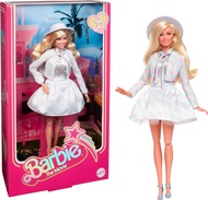 Barbie HRF26 Movie Blue Check Dress (Doll Doll 6 Years Old and Up)
