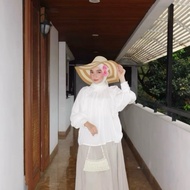 Leya Blouse Women's Blouse Women's Batwing Top Rayon Twil Blouse/ Blouse Style