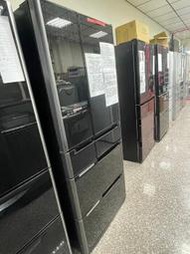 全誠家電---(2)中古日立變頻自動製冰（620L)六門冰箱.桃園中壢二手家電