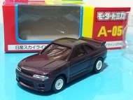 MOTOR TOMICA TOMY NISSAN SKYLINE GTR R32 MIDNIGHT PURPLE 絕版 紅字 TOMY 日產 GT-R 電動 跑車 模型車