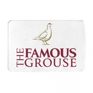 Famous Grouse logo Bathroom Anti-Slip Floor Mat Toilet Toilet Foot Mat Door Absorb Water Quick-Dryin