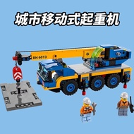 Building Block City Series Engineering Portable Crane 60324 Boy Crane Assembly Toys Children Educati