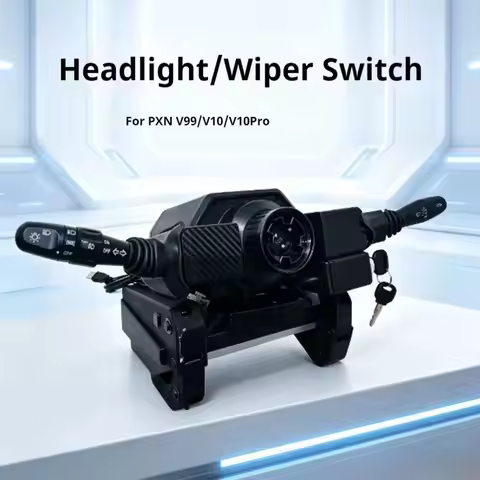 Simulator Racing Game Steering Wheel Key Start Turn Signal Wiper Adapter For PXN V10 pro V10 V99 For
