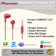 Headset In-Ear Earphone Pioneer C3 SE-C3T Original Garansi Resmi IMS
