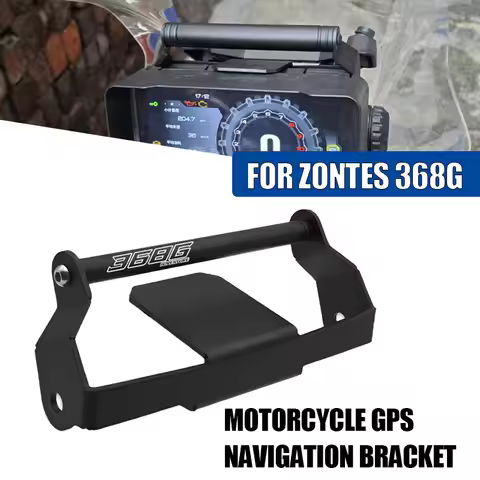 Navigation Bracket For Zontes 368G G368 Navigation Bracket Plate Phone Stand Holder GPS Holder Mobil