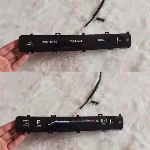 Co-pilot LCD display instrument panel for Audi A4 S4 RS4,A5 S5,RS5,2017-2024 model year car instrume