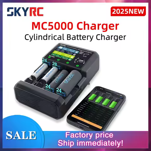 SKYRC MC5000 Battery Charger For Li-ion HV LiFe NiMH NiCd Eneloop NiZn RAM LTO Na-ion