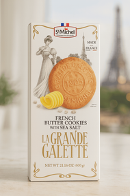 Bánh quy bơ Pháp La Grande Galette French Butter Cookies 600gr
