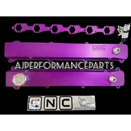 TOYOTA 2JZ-GTE VVTI CNC INNOVATIONS BILLET ENGINE VALVE COVER SET ANODIZED PURPLE