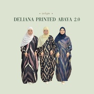 Aviluxe Deliana Printed Abaya 2.0 Women's Muslimah Printed Long Dress