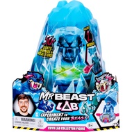 MRBEAST LAB Melt The Ice to Release A Beast with The Cryo Lab Collector Doll, 7 Inch/18cm Doll, with