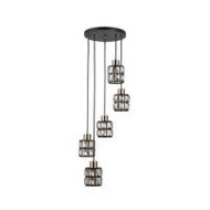 ไฟช่อ NEOLIGHT CS CS17518-5BK สีดำ/ขาว/ใส 5 หัว (1325308)