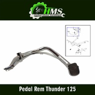 Thunder 125 Brake Pedal - Vedal Fedal Footrest Rim Brake Break Lower Rear Thunder New 125