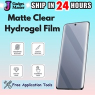 Samsung S21 Ultra 5G S22 Ultra 5G S23 S24 S25 FE Ultra A07 A17 Matte Curve Hydrogel Film