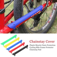 Plastic Bicycle Chain Protection Cycling Bike Frame Protector Chainstay Rear Fork Guard Cover Pad ch