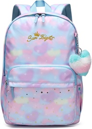 HOT★2 IN 1 Anti-theft 2022 Girl Girls Backpack for Kid Korean Style Pink High Secondary Teen Child Elementary Primary Large Big School Bagpacks Kids New Bag Packs Women Smiggle Std 1 2 3 4 5 6 Tahun 7 8 9 10 11 12