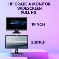 GRADE A HP MONITOR 19 22 24 INCH WIDESCREEN FULL HD VGA DVI 3 MONTHS WARRANTY
