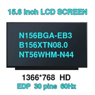 15.6" N156BGA-EA3 Rev.C3 N156BGA-EB3 B156XTN08.0 NT56WHM-N44 1366x768 eDp 30pins FOR ASUS X509FJ-HT8