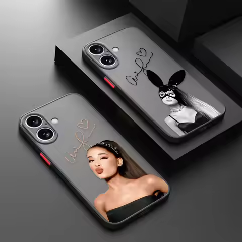 Singer A-Ariana G-Grandes Matte Phone Case For VIVO V21 V23 V29 V50 V60 Y04 Y15S Y19S Y20 Y21 Y22S Y