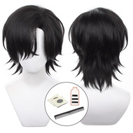 HOLOUN Gokurakugai Anime Yoru Yomi Cosplay Wig Rose Net Synthetic Fiber Adjustable Size Heat Resista