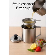 (T) Oil Pot Oil Filter Cooking Oil Filter Container Oil Storage Container