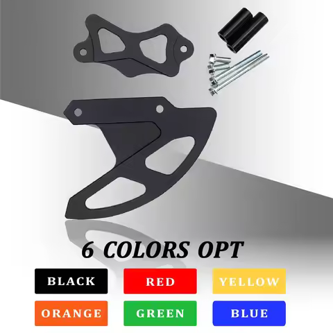 CNC Rear Brake Disc Caliper Protection Cover For Honda CRF250X CRF450X CRF250RX 450RX CRF250R CRF450