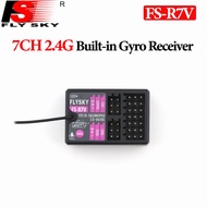 FLYSKY FS-R7V 7CH 2.4G ANT Single Antenna PWM Gyro Receiver 3.5 ~ 9V/DC For RC Car Boat Transmitter 