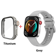 Silicone Strap + Case For Huawei Watch Fit 4 / 4 Pro Strap Screen Protector + Tempered Glass Case Fr
