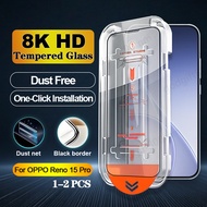 1-2 Pcs For OPPO Reno 15 Pro HD Tempered Glass For OPPO Reno15 F 15 Pro Max 15C 15 Pro Mini 14F 13F 