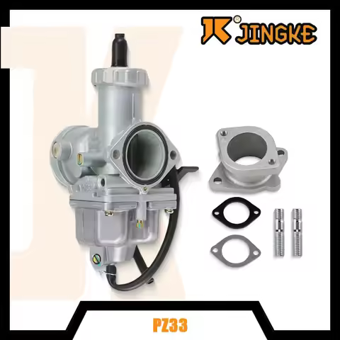 33mm PZ33 Motorcycle Carburetor For CG TMX 250cc 300cc 350cc 400cc QUAD Off-Road ATV Cg 200-250cc Wi