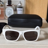 Balenciaga BB0262SA Asian Fit 003 白色太陽眼鏡