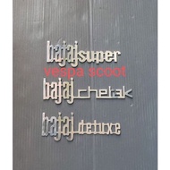Vespa bajaj emblem super bajaj Print bajaj duluxe