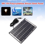 6w 12V Dc5521 Solar Panel Charger Charging Device